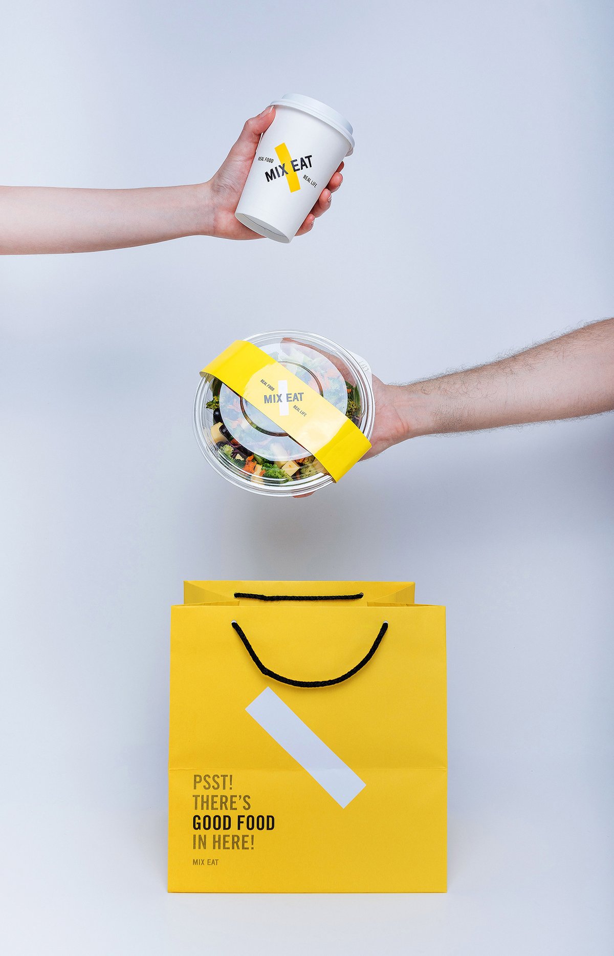 MIX EAT 餐饮企业品牌vi设计策略—品牌包装形象，vi设计，品牌vi设计，餐饮vi设计，包装设计，企业vi设计，vi品牌策划，深圳vi设计，左右格局