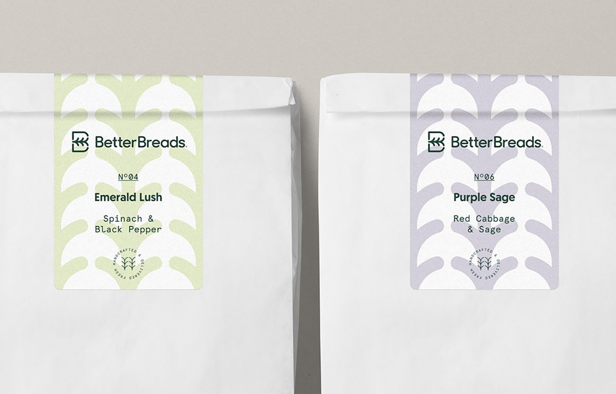 （食品）素食面包店品牌vi设计—Better Breads 图标案例，vi设计，视觉形象vi设计，食品vi设计，图标设计，素食面包店品牌vi设计，vi品牌策划，深圳vi设计，左右格局