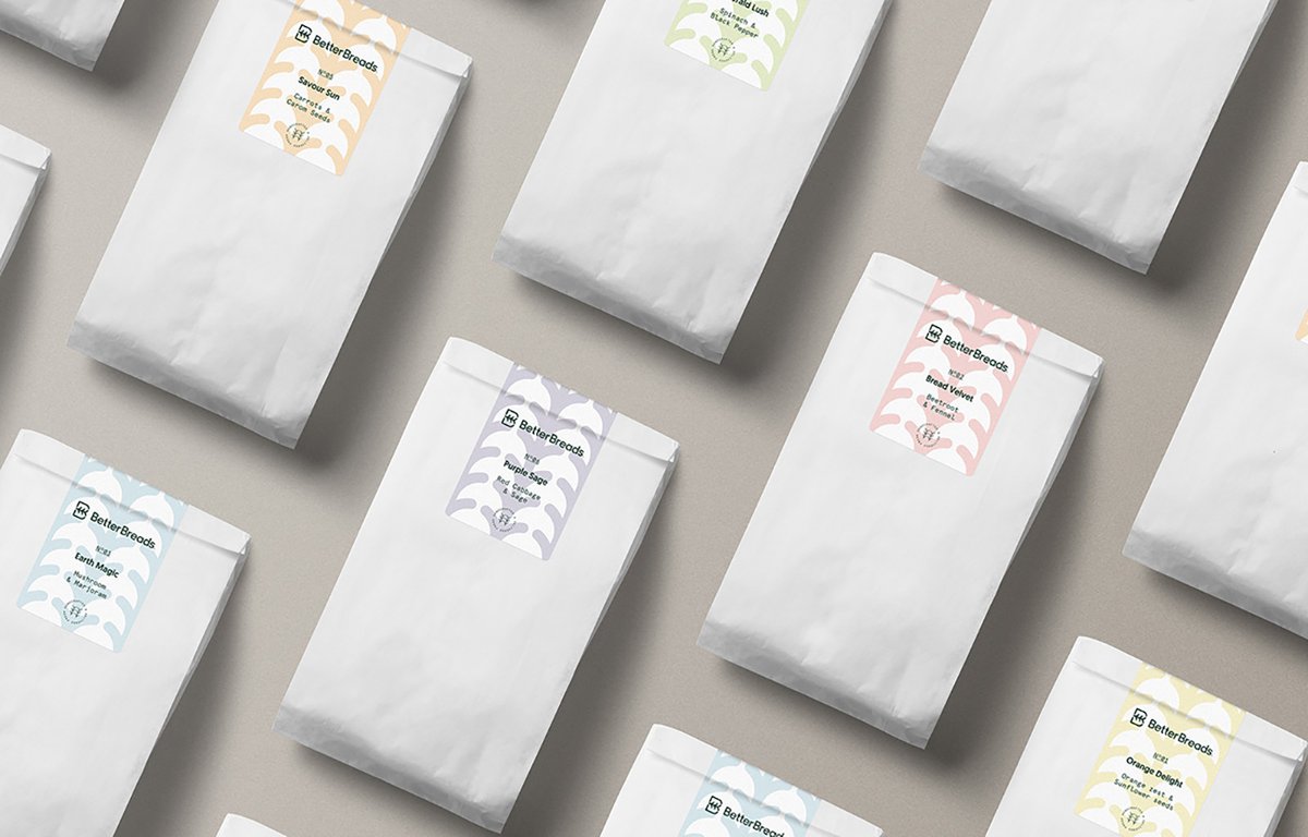 （食品）素食面包店品牌vi设计—Better Breads 图标案例，vi设计，视觉形象vi设计，食品vi设计，图标设计，素食面包店品牌vi设计，vi品牌策划，深圳vi设计，左右格局