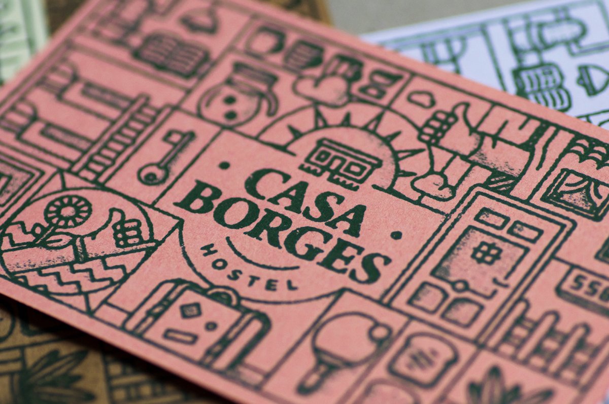 Casa Borges 旅馆品牌vi设计—视觉形象设计，vi设计，视觉形象设计，旅馆品牌vi设计，图形设计，旅馆vi设计，vi品牌策划，深圳vi设计，左右格局