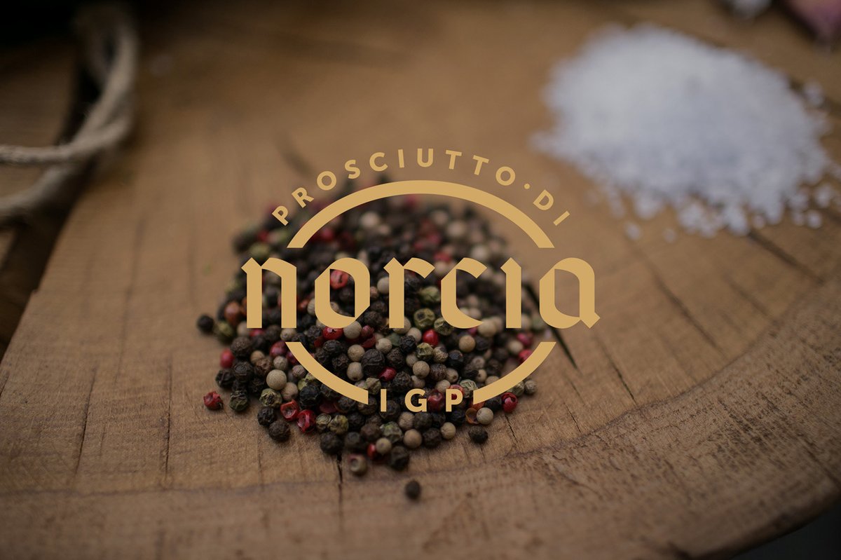 （食品）Norcia 火腿品牌vi设计和logo设计案例，vi设计，食品vi设计，食品品牌vi设计，品牌logo设计，品牌vi设计，vi品牌策划，深圳vi设计，左右格局