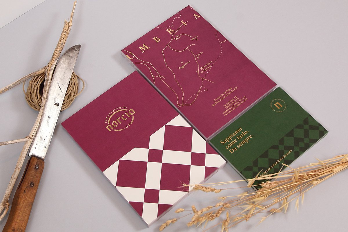 （食品）Norcia 火腿品牌vi设计和logo设计案例，vi设计，食品vi设计，食品品牌vi设计，品牌logo设计，品牌vi设计，vi品牌策划，深圳vi设计，左右格局