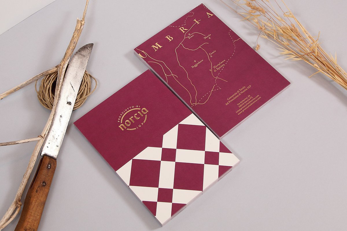 （食品）Norcia 火腿品牌vi设计和logo设计案例，vi设计，食品vi设计，食品品牌vi设计，品牌logo设计，品牌vi设计，vi品牌策划，深圳vi设计，左右格局