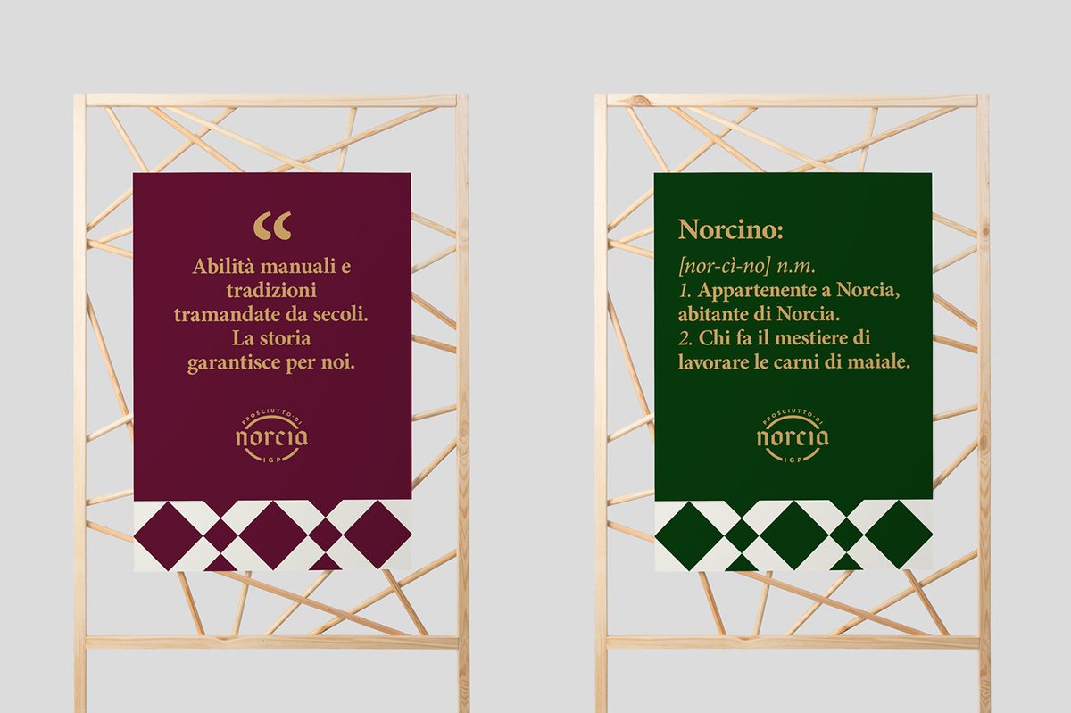 （食品）Norcia 火腿品牌vi设计和logo设计案例，vi设计，食品vi设计，食品品牌vi设计，品牌logo设计，品牌vi设计，vi品牌策划，深圳vi设计，左右格局