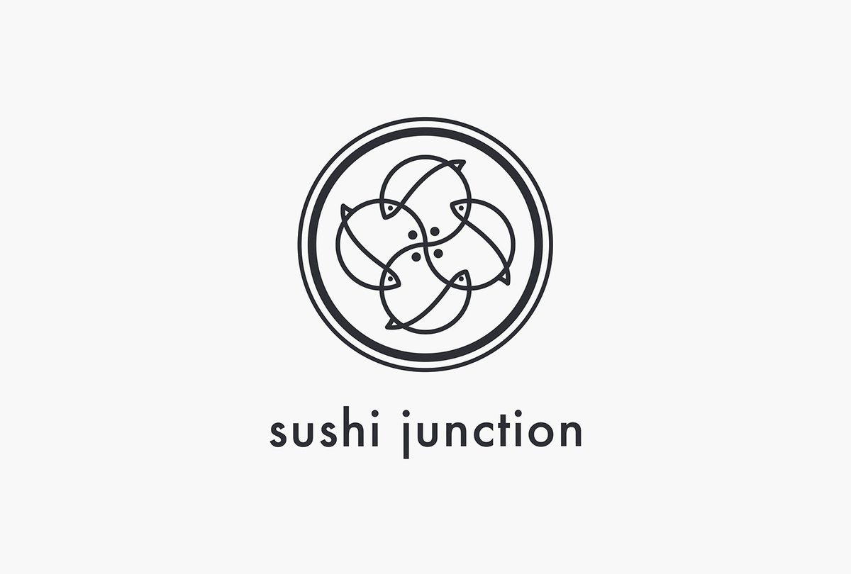 （餐饮）Sushi Junction日本寿司品牌包装vi设计欣赏，vi设计，包装vi设计，餐饮品牌vi设计，餐饮vi设计，品牌包装vi设计，品牌vi设计，vi品牌策划，深圳vi设计，左右格局