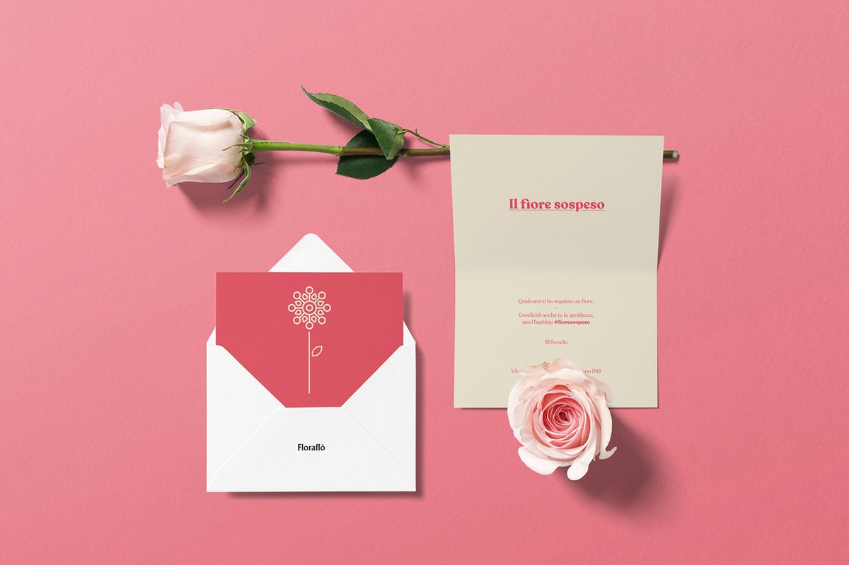 精品花店 Floraflò 品牌vi识别及图标设计案例，vi设计，品牌vi设计，精品花店vi设计，图标设计，品牌vi识别，深圳品牌策划，深圳vi设计，左右格局