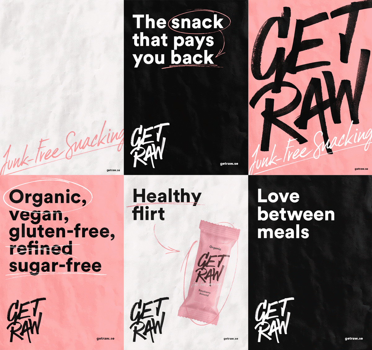(食品）GET RAW品牌vi设计——时尚饮食的视觉识别，vi设计，食品vi设计，食品品牌vi设计，品牌形象设计，视觉识别设计，品牌vi设计，深圳品牌策划，深圳vi设计，左右格局