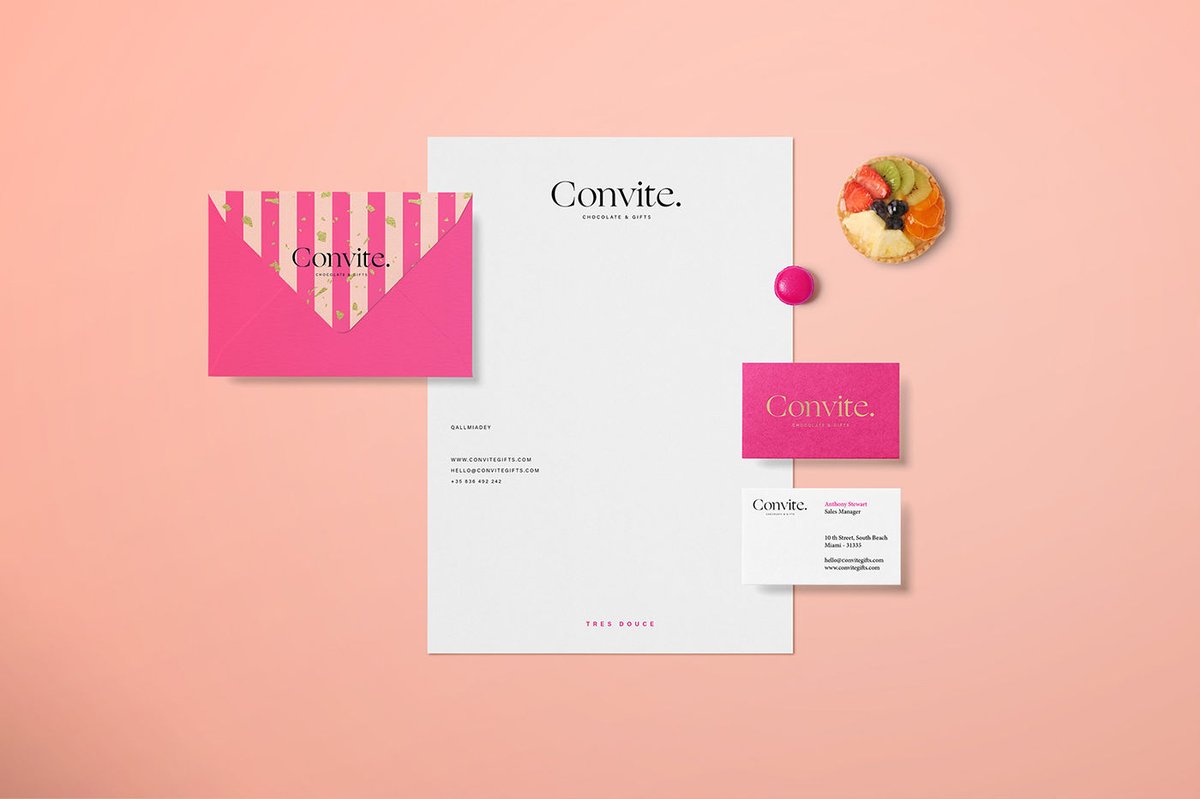 精美礼品店Convite品牌VI设计——包装设计的新身份，vi设计，品牌vi设计，精品店vi设计，包装设计，品牌vi识别，深圳品牌策划，深圳vi设计，左右格局