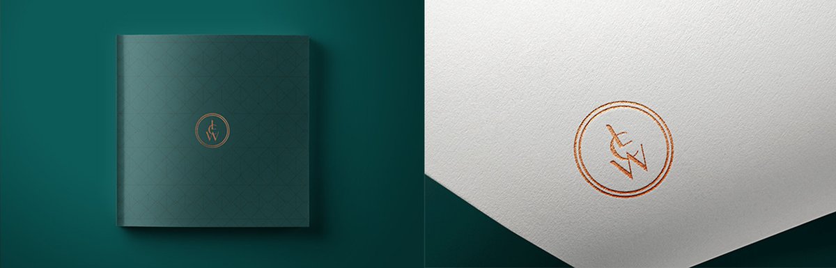 LCW豪华礼宾和精品店vi设计——烫金logo的视觉识别案例，品牌vi设计，精品店vi设计，vi视觉识别，深圳品牌策划，深圳vi设计，左右格局