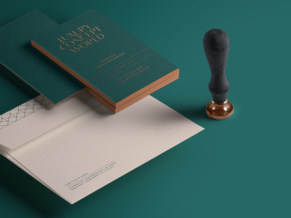 LCW豪华礼宾和精品店vi设计——烫金logo的视觉识别案例，品牌vi设计，精品店vi设计，vi视觉识别，深圳品牌策划，深圳vi设计，左右格局