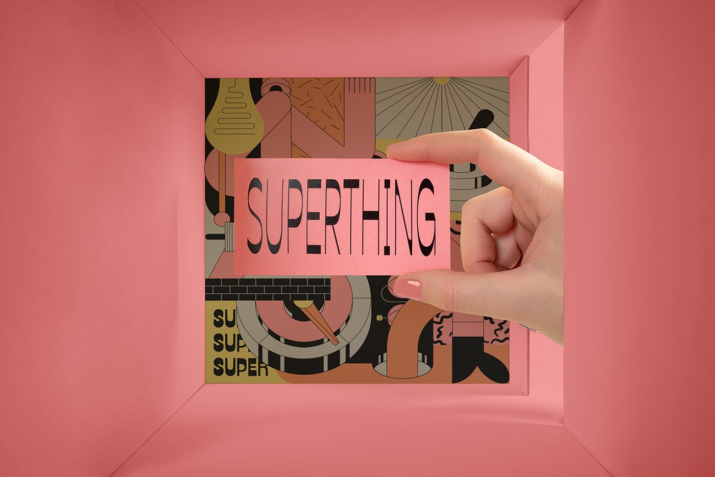 高端Superthing咖啡品牌VI设计 让品牌战略落地