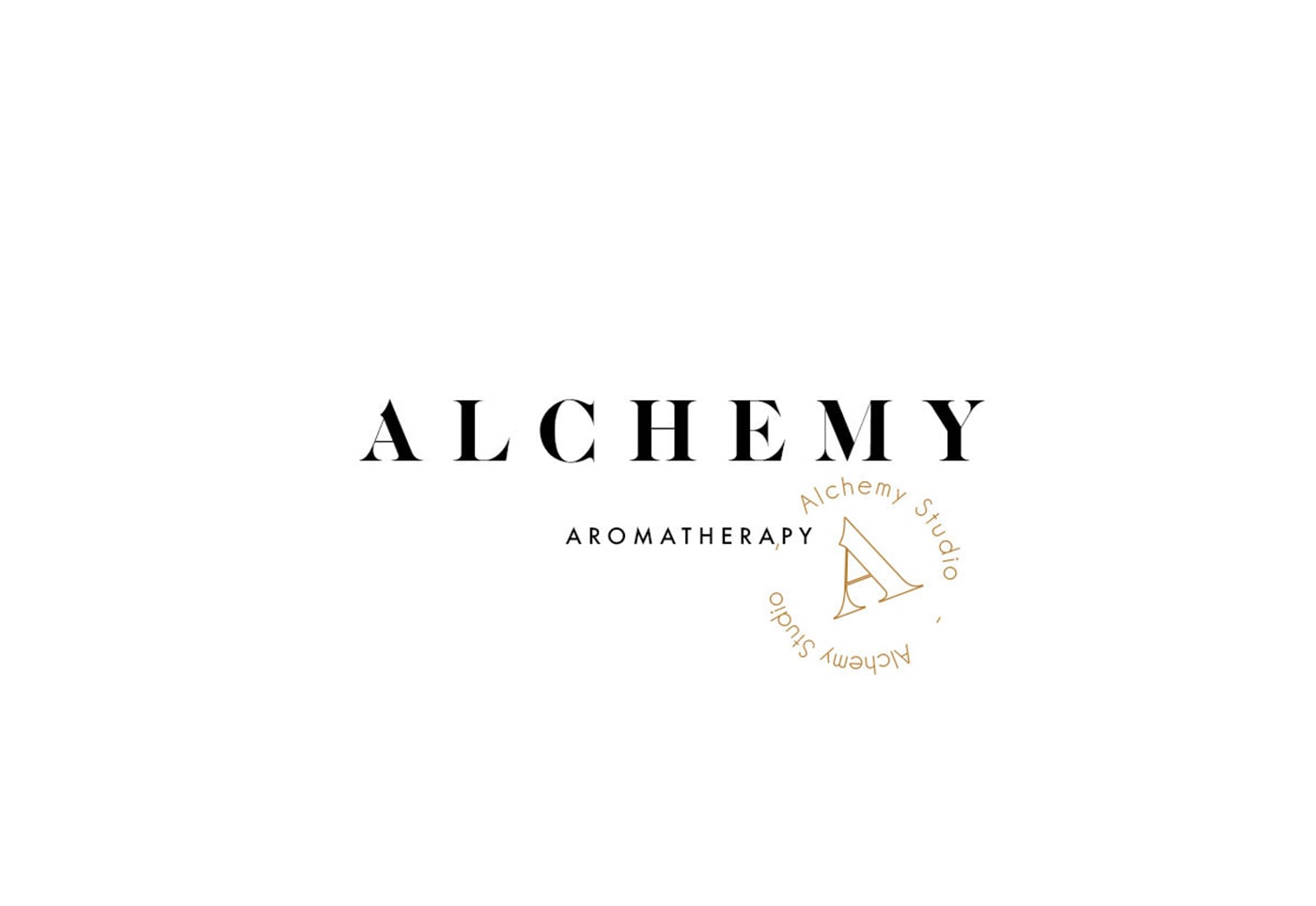 Alchemy美容品牌包装设计和企业VI设计，化妆品VI设计，企业形象设计，深圳VI设计，左右格局