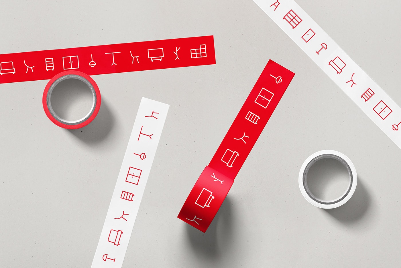 国外Learning Spaces家具企业VI设计和logo设计，家具VI设计，企业VI设计，VI形象设计，深圳VI设计，左右格局