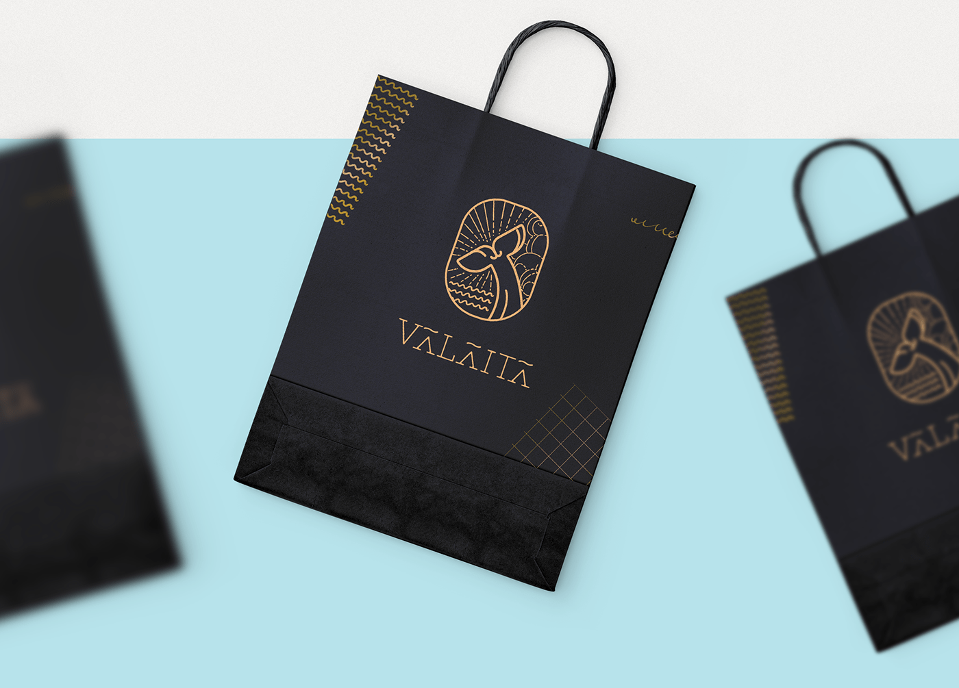 Valaita精致葡萄酒品牌VI设计——插图包装设计欣赏，餐饮VI设计，高端VI设计，葡萄酒包装设计，深圳VI设计，左右格局