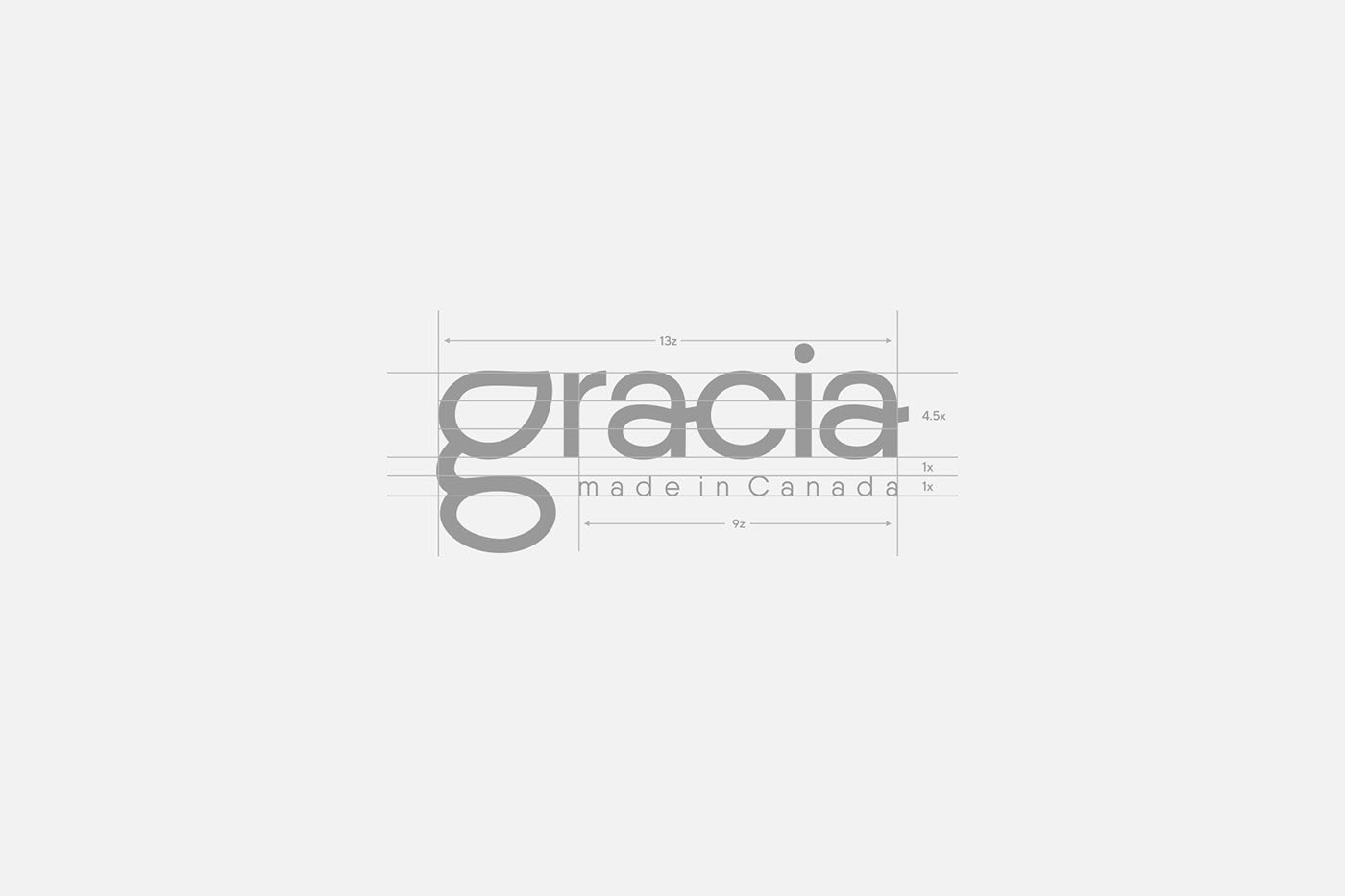 全新 Gracia 高级化妆品VI形象设计和包装设计，化妆品VI设计，企业形象设计，品牌包装设计，深圳VI设计，左右格局