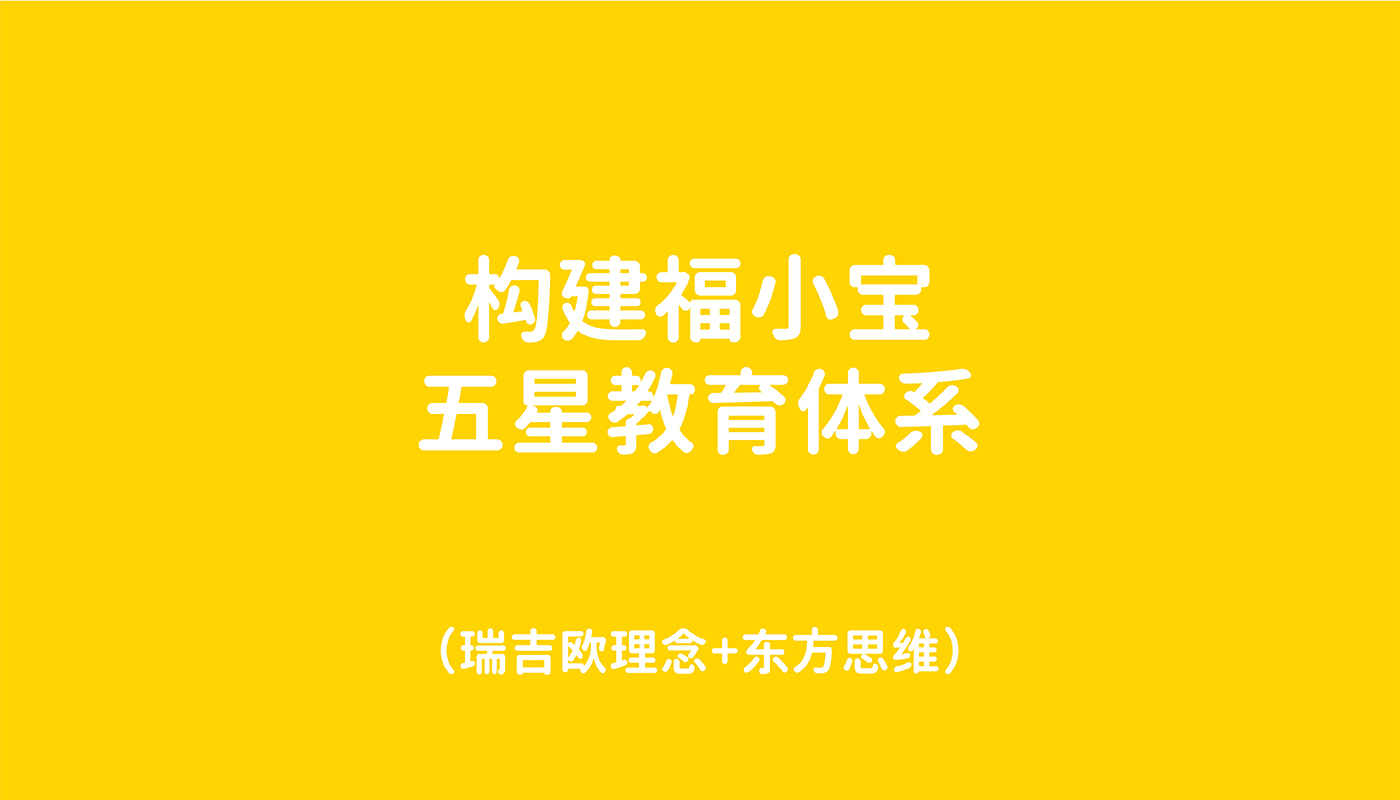 福小宝婴童教育品牌全案策划设计－左右格局